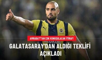 Galatasaray’dan aldığı teklifi açıkladı