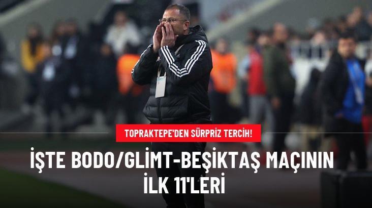 İşte Bodo/Glimt-Beşiktaş maçının ilk 11’leri