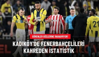 Kadıköy’de Fenerbahçelileri kahreden istatistik