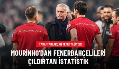 Mourinho’dan Fenerbahçelileri çıldırtan istatistik