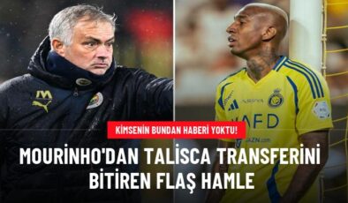 Mourinho’dan Talisca transferini bitiren flaş hamle