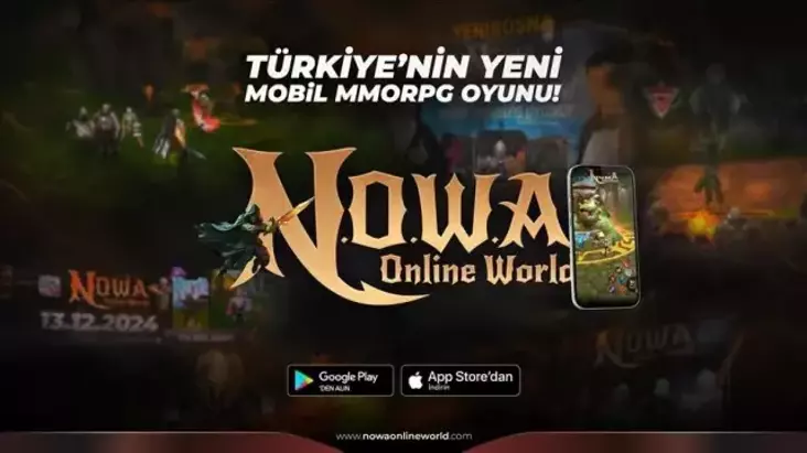 Nowa Games’in yeni mobil MMORPG oyunu kullanıcılarla buluşuyor