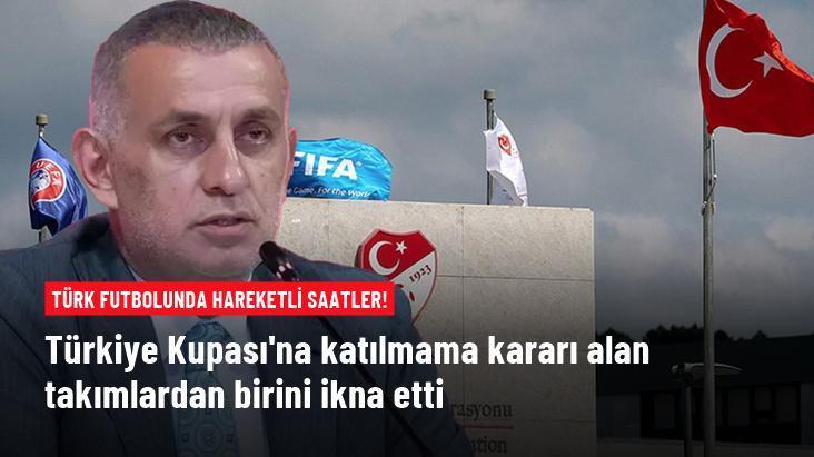 Hacıosmanoğlu, Türkiye Kupası’na katılmama kararı alan takımlardan birini ikna etti